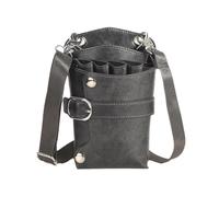 Borsa Parrucchiere Borsa for forbici for capelli con clip, custodia for pettine, parrucchiere, barbiere, for, fondina, porta attrezzi, marsupio, cintura, borsa in pelle PU(B)