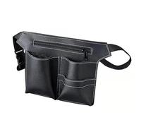 Borsa Parrucchiere Borsa for forbici for capelli, fermagli for pettini, custodia for parrucchiere, barbiere, fondina, porta attrezzi, marsupio, cintura, borsa in pelle PU(Type A-Balck)