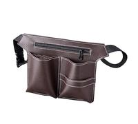 Borsa Parrucchiere Borsa for forbici for capelli, fermagli for pettini, custodia for parrucchiere, barbiere, fondina, porta attrezzi, marsupio, cintura, borsa in pelle PU(Type A-Coffee)