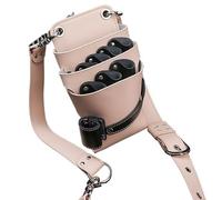 Borsa Parrucchiere Borsa pieghevole for forbici for capelli, custodia for pettine, marsupio, borsa a tracolla, for da barbiere e salone di bellezza(F)