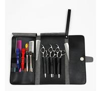 Borsa Parrucchiere Fermagli for capelli Forbici da parrucchiere Borsa Pettine for Parrucchiere Barbiere Tagliacapelli Pettini Spazzola Fondina Astuccio Trucco