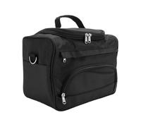 Borsa Parrucchiere Professionale Borsa for trucco professionale Custodia for strumenti for tatuaggi for unghie for salone for cosmetici di bellezza da viaggio portatile for parrucchiere(Black)