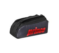 Borsa per 2 racchette Prince Tour Comp Nero/Rosso Poppy