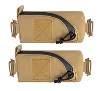 Borsa per Accessori con Tracolla per Zaino, Borsa Tattica Molle Multifunzionale, Tasca per Attrezzi EDC Militare, Piccola e Compatta.(Brown)