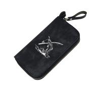 Borsa per accessori da pesca, in pelle sintetica, valigetta porta attrezzi | Accessori da pesca, contenitore per esche artificiali, attrezzatura per esche per acqua salata, ganci e viti