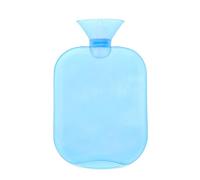 Borsa per acqua calda, 2000ml 3 colori trasparente sacchetto della bottiglia di acqua calda calore/freddo Big Size Water Bag(blu)