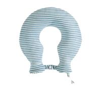 Zialofi Borsa per Acqua Calda per Il Collo, Scaldacollo, Borsa Termica Invernale, Riutilizzabile, Portatile, con Tappo a Vite a Prova di Perdite, Strisce Blu