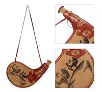 Borsa per acqua in pelle Borsa per vino Bota Borraccia per acqua Boccetta per