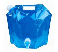 Borsa per acqua pieghevole da 5 l/10 l con rubinetto | Contenitore acqua verticale in PET/PA/PE a 3 strati