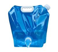 Borsa per acqua pieghevole da 5 l/10 l con rubinetto | Contenitore acqua verticale in PET/PA/PE a 3 strati
