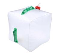 Borsa per acqua portatile da campeggio - secchio pieghevole in PVC veicolo | trasparente contenitore per acqua riutilizzabile per campeggio, escursionismo, picnic, sport e festival, 20 litri