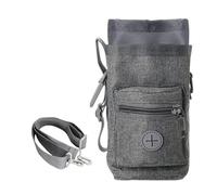 Borsa per addestramento per cuccioli per spuntini, borsa per la terapia del cane, borsa per la cacca con grande capacità integrata, contenitore per snack con cinghia regolabile per viaggi all'aperto