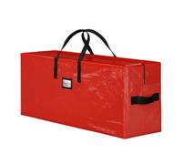 Borsa per albero di Natale con chiusura lampo - Borsa portaoggetti per albero di Natale, portaoggetti per ornamenti per albero | Organizzatore di decorazione con manici per il supporto per albero