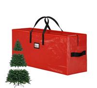 Borsa per albero di Natale, in tessuto Oxford, per cuscini da giardino, impermeabile, con doppia cerniera, grande borsa per accessori per le vacanze