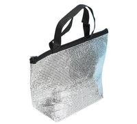 Borsa per alimenti termici - Borsa di consegna isolata, tote di più fresco pieghevole | per alimenti termici in alluminio portatile per la drogheria da asporto da asporto consegna il luogo di la