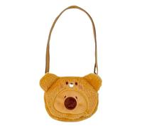 Borsa per animali Capybara - Push Push, Portafoglio | Tasto per animali da cartone animato morbido, cinturino regolabile per monete telefoni chiavi carte Viaggia per bambini per bambini Organiz