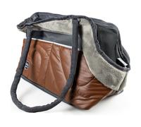 Borsa Per Animali Duvo+ Paris Chic Caramello 42x21x27 Cm Per Cani
