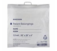 Borsa Per Appartenenze Del Paziente McKesson 4 X 20 X 20 Pollici