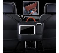 Borsa per appendere il sedile anteriore dell'auto Borsa per cellulare (nera