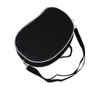 Borsa per Arpa Lira Oxford Nera, Pieghevole e Leggera | Custodia Semplice e Pratica, per Uso All'aperto, Stile Essenziale, Bella e Raffinata, Portatile