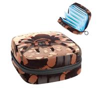 Borsa per assorbenti igienici, borsa per il primo ciclo di tarantola, per ragazze e donne, sacchetto per coppetta mestruale femminile borse per tamponi mestruali Holde
