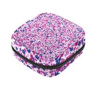 Borsa per assorbenti igienici, borsa per il primo ciclo mestruale per donne e ragazze, sacchetto per coppetta mestruale, borsa per coppetta mestruale colorata con motivo floreale femminile