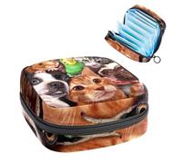 Borsa per assorbenti igienici, per coppette mestruali, per donne e ragazze, per cani e gatti, pappagallini e topi
