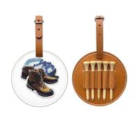 Borsa per attrezzatura da alpinismo, colore marrone, facile da trasportare e più efficiente nel giocare a golf