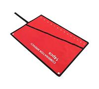 Borsa per attrezzi avvolgibile - Borsa da viaggio multitasche Attrezzi per arrotolare Borsa per trasporto Chiave per chiave inglese Supporto per tela (Taglia : 14 Pockets)