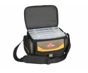 Borsa per attrezzi Berkley con 4 scatole per esche, borsa da pesca, borsa per...