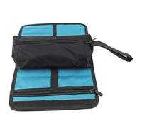 Borsa per Attrezzi, Borsa portautensili Pieghevole, Borsa a Rullo Oxford per Elettricisti, Borsa in Rotolo con Scomparti con Cerniera per la Conservazione Degli Utensili
