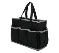 Borsa per attrezzi Custodia per l ' organizzazione, Black | Borsa per attrezzi portatile multifunzionale, organizzazione stoccaggio, forte capacità carico, casa