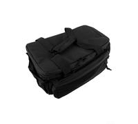 Borsa per attrezzi da 35,5 cm per elettricisti, falegnami e appassionati di fai da te, con base imbottita spessa antiscivolo, borsa da lavoro in poliestere resistente per organizzare mano e potere