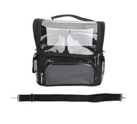 Borsa per attrezzi da barbiere Gigicial, borsa per attrezzi da barbiere portatile multifunzionale ed elegante di grande capacità, può contenere vari strumenti per tagliare i