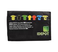 Borsa per attrezzi da - borsa da calcio compatta con scomparti per bandiere, carte, fischietti, blocco note, finitura di alta qualità, facile da trasportare, perfetta per i giochi, le s