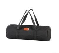 Borsa per attrezzi da campeggio, borsa organizer portatile per corde e picchetti, borsa per attrezzi per esterni (nero)