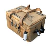 Borsa per attrezzi da campeggio, organizer da campeggio, contenitore morbido da 30 l, borsone impermeabile, per barbecue, picnic, contenitore per bevande in movimento