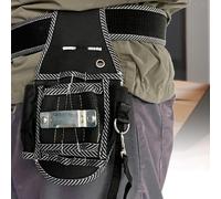 Borsa per attrezzi da elettricista, borsa per attrezzi da vita, tasca con