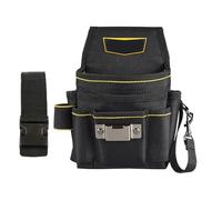 Borsa per attrezzi da elettricista con 18 tasche per una facile conservazione e pratica cintura per attrezzi da falegname, regolare la lunghezza della cintura in nylon