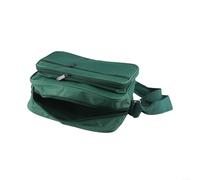 Borsa per attrezzi da elettricista con design a celle multiple e tracolla regolabile per una facile organizzazione degli strumenti (verde)