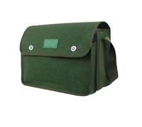 Borsa per attrezzi da elettricista, in tela, grande, ispessita, multifunzionale, per riparazione e installazione, resistente all'usura, portatile, piccola carpenteria dedicata (G1,56")