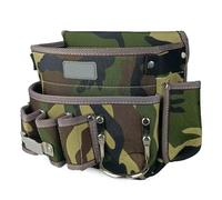 Borsa per attrezzi da elettricista Tasche multiple con cintura regolabile Porta attrezzi di rinforzo rivettato Borsa multifunzionale Cintura regolabile
