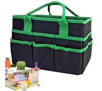 Borsa per attrezzi da giardinaggio, Borsa per attrezzi da giardino | organizer per cancelleria | Organizzazione borsa tote portatile in tessuto Oxford 600D, borsa per insegnanti con tasca a scom