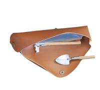 Borsa per attrezzi da giardinaggio, impermeabile, piccola borsa organizer per attrezzi da giardino, pieghevole in pelle artificiale, pratico supporto per accessori per pinzette e cesoie