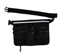 Borsa per Attrezzi da Giardino, Custodia Organizer Portatile Multitasca Appesa in Vita con Cintura Regolata per Forniture per la Conservazione di Attrezzi per Piante da Giardinaggio Domestiche(Nero)