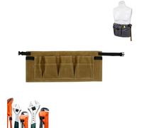 Borsa per Attrezzi da Giardino Regolabile Cintura porta Attrezzi da Lavoro con Fibbia a Sgancio Rapido Lavorazione del Legno Cintura per Utilità Grembiule per Attrezzi Borsa Organizzatore da