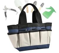 Borsa per attrezzi da giardino - Supporto per kit di attrezzi da giardinaggio multidocarne tascabile | Contenitore organizzativo per gadget portatile | Borse per attrezzi da giardino | Borse per