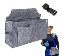 Borsa per attrezzi da uomo, cintura per attrezzi | Borsa da giardinaggio per strumento di lavoro multi-tasca,Tracolla regolabile borsa di servizio di servizio