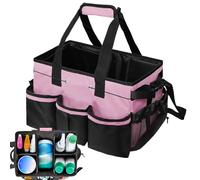 Borsa per attrezzi di pulizia, organizer indossabile con manico, borsa portatile per pulizie di casa, bagno, dormitorio, auto, campeggio, doccia, università, cucina, soluzione di archiviazione