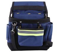 Borsa per Attrezzi Elettricista, Borsa per Attrezzi Leggera e Indossabile con Cintura, Facile Trasportare, Porta Martello e Pinze, Ideale per Elettricisti, Comoda Borsa